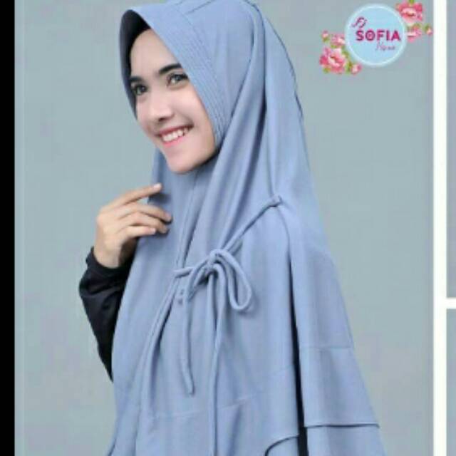 Jilbab kaos/jilbab antem