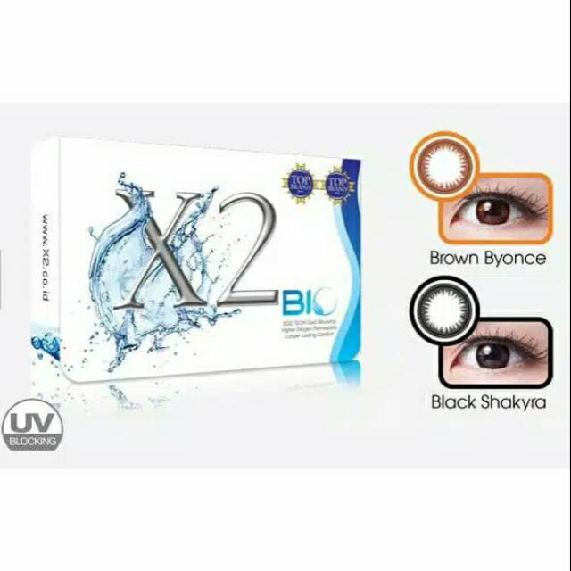 Softlens X2 BIO hitam