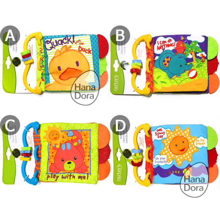 Ctr Soft Teether Book - 4 Motif