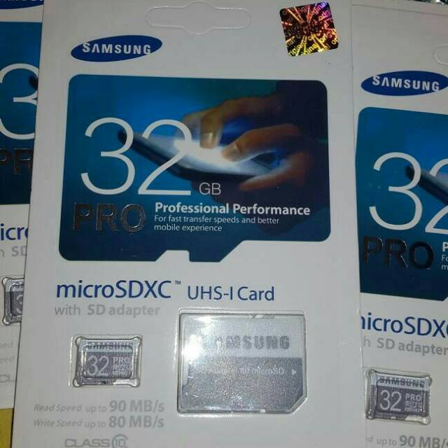 Mikro SD Samsung 32GB Class 10