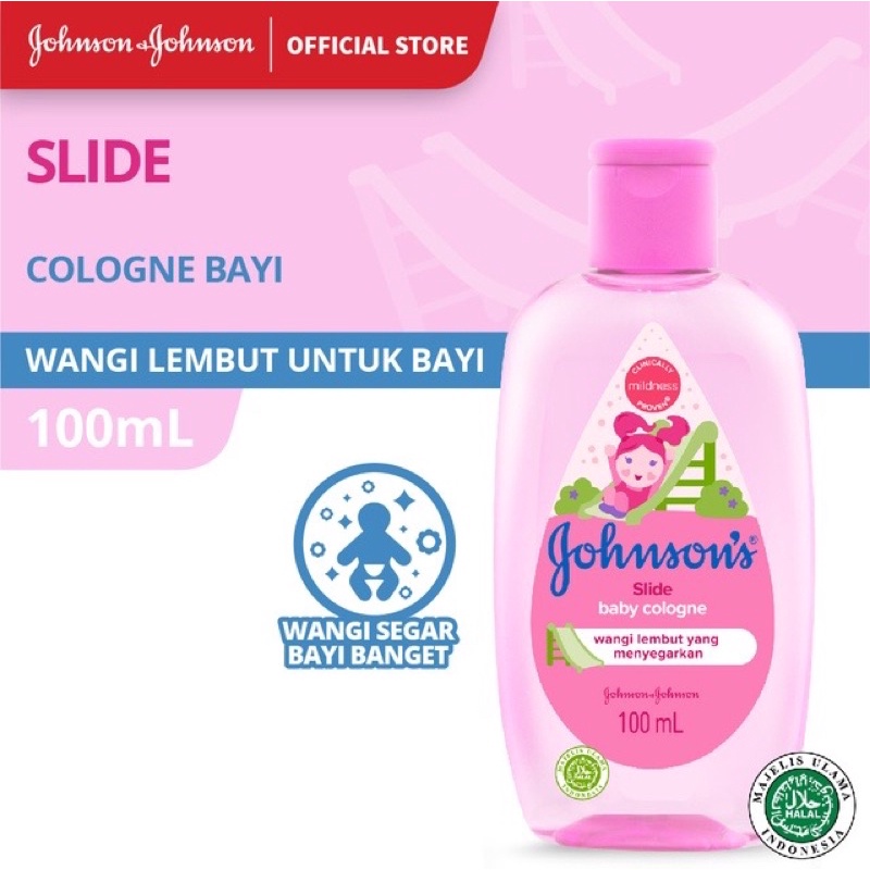 Jhonsons slide baby colonge