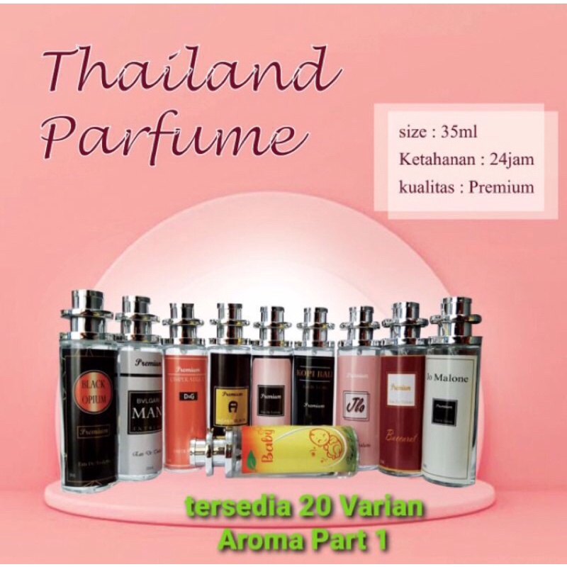 PARFUME THAILAND HALAL 100% ORIGINAL