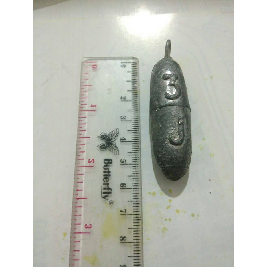 Timah Bandul Pemberat Mancing J3