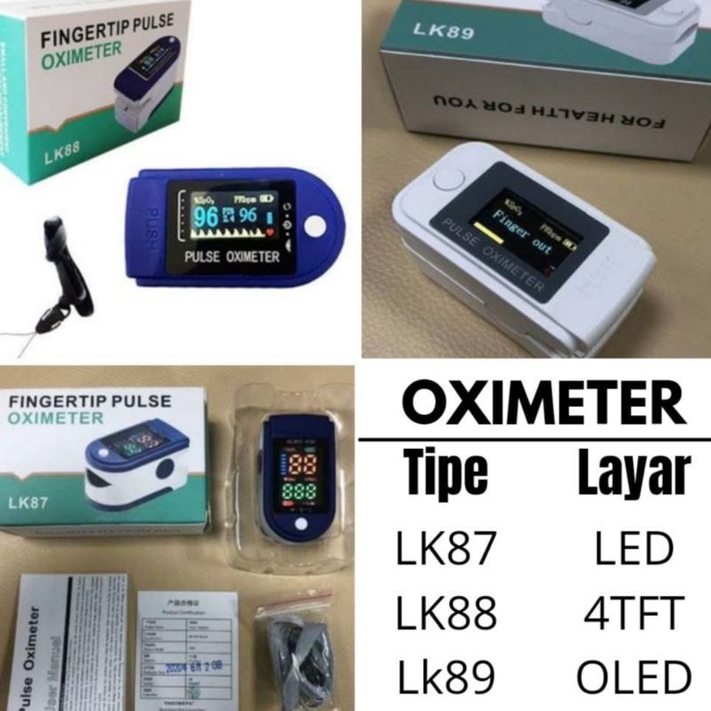 Oximeter Fingertrip Pulse