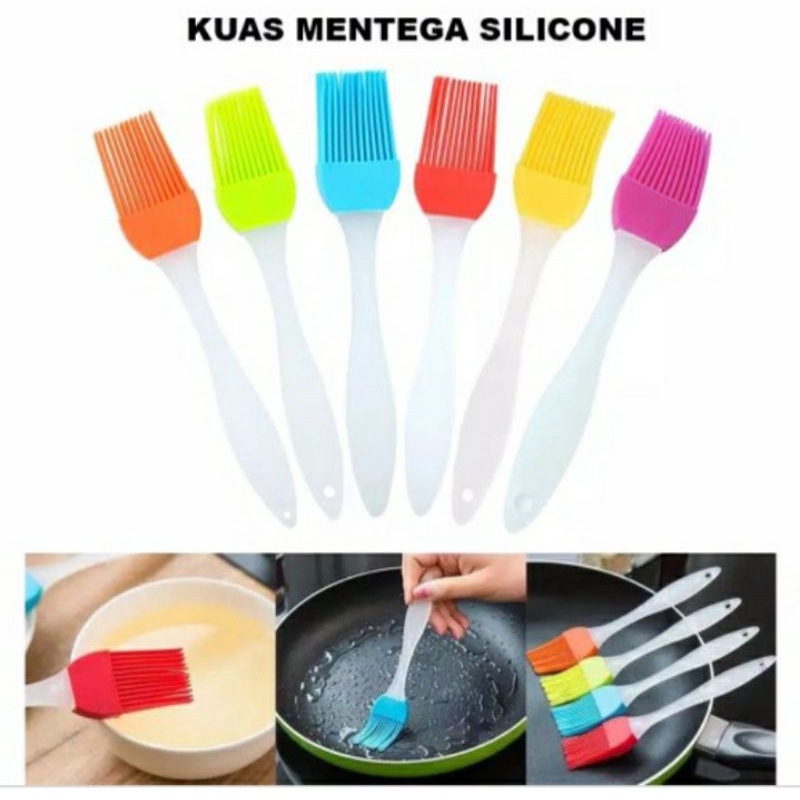 spatula kuas kue 1pcs