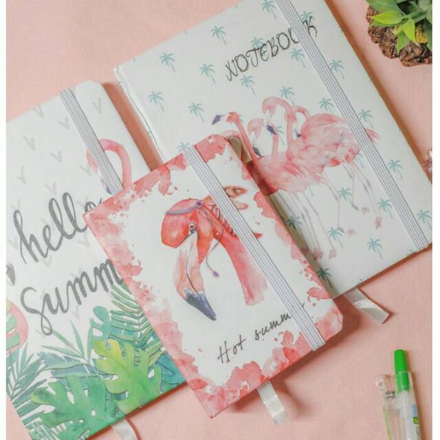 Diary A6 Flamingo