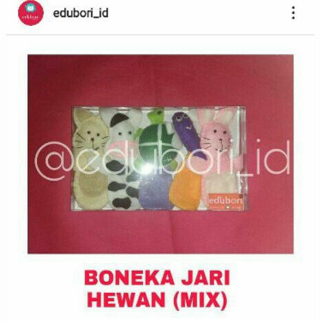Boneka Jari Hewan