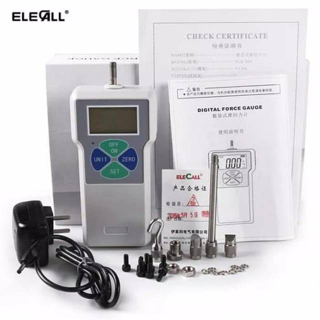 Digital Force Gauge 50 Kg / 0,01 Kg Dynamometer Push Pull Tester Meter