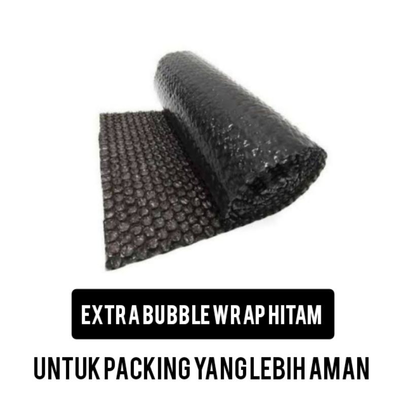 Bubble wrap hitam
