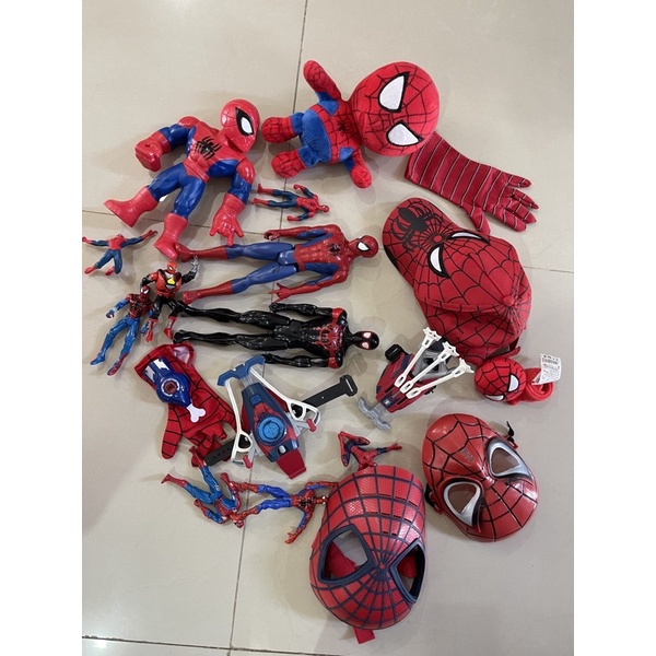 Preloved spiderman mainan superhero