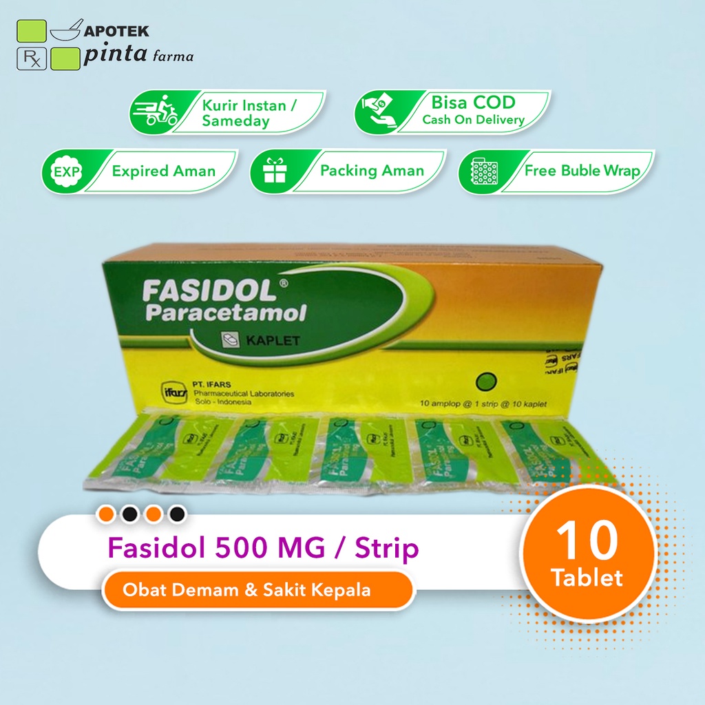 Fasidol 500 mg 10 Kaplet