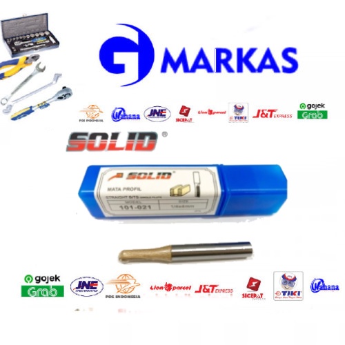 Solid Router Bits 101-021 / Solid Mata R Bits 101-021