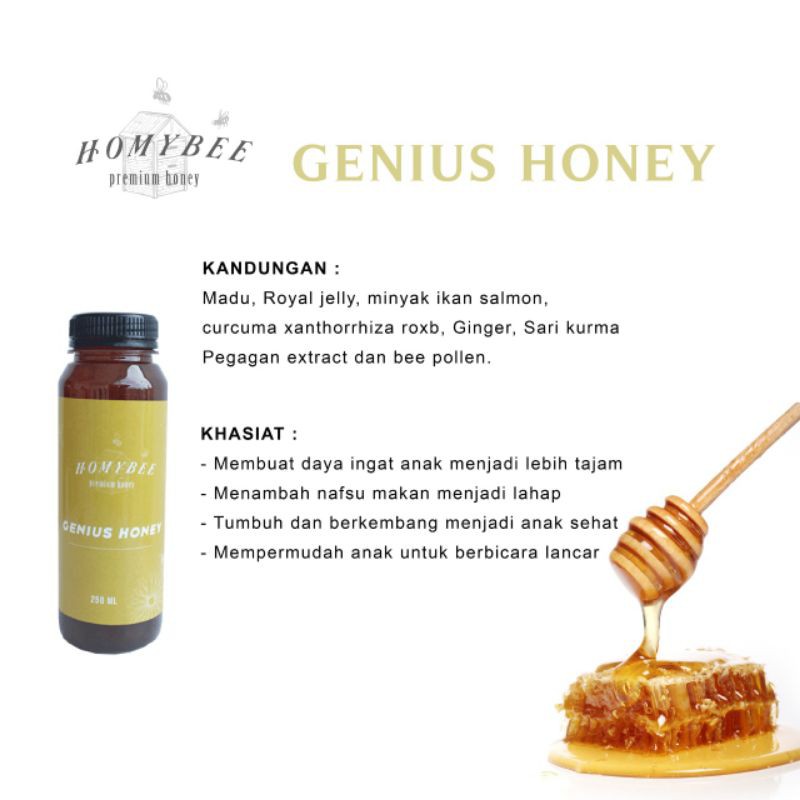Homybee genius honey