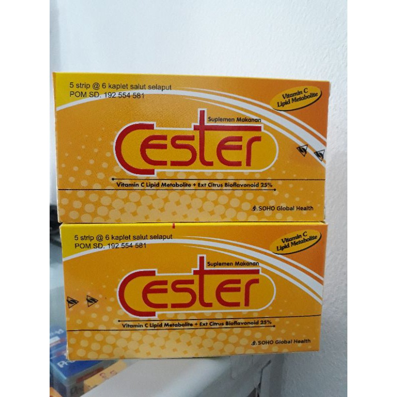 CESTER / C Ester,VITAMIN C, 1 BOX isi 30 tablet