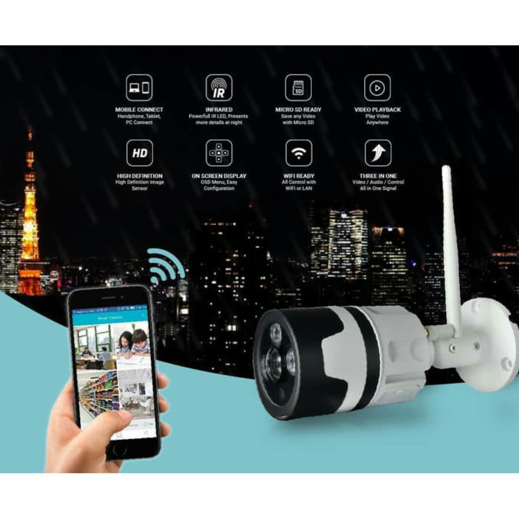IP CAMERA CCTV OUTDOOR WIRELESS CAMERA