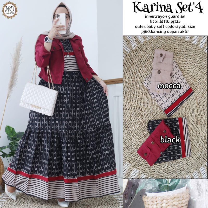 gamis velneta set'2