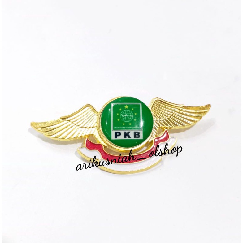 wing partai PKB peniti/magnet