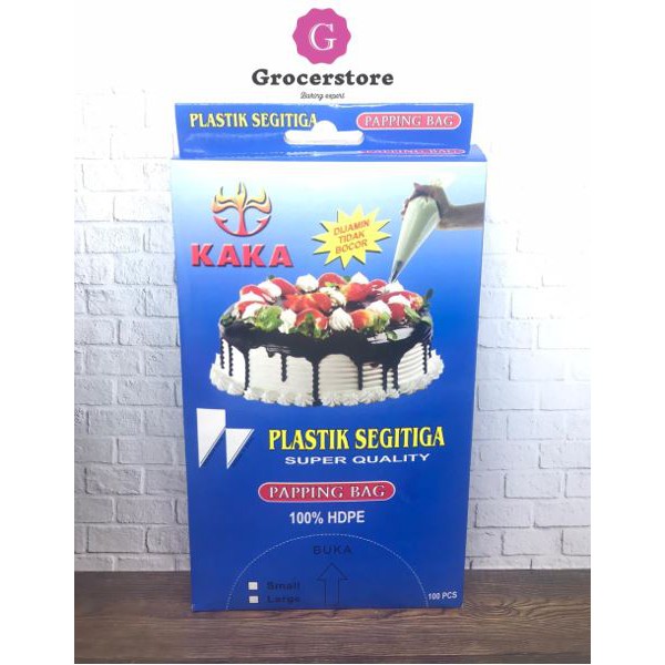 Plastik Segitiga/Papping Bag KAKA isi 100 Pcs