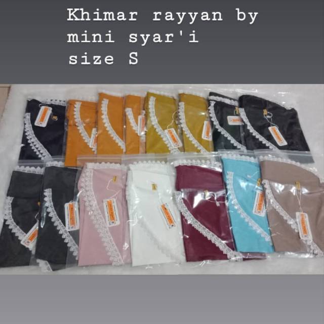 Khimar rayyan size S
