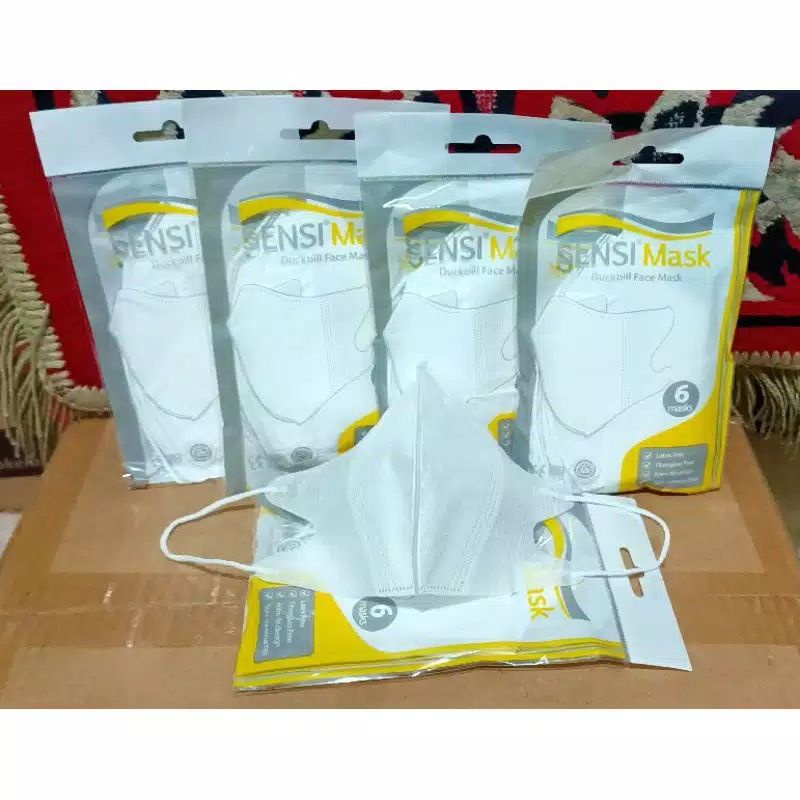 Sensi masker duckbill