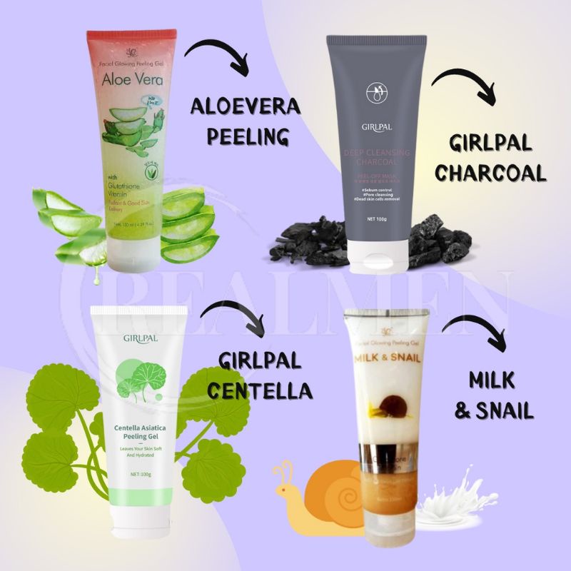 VIRRAL Peeling gel face glowing