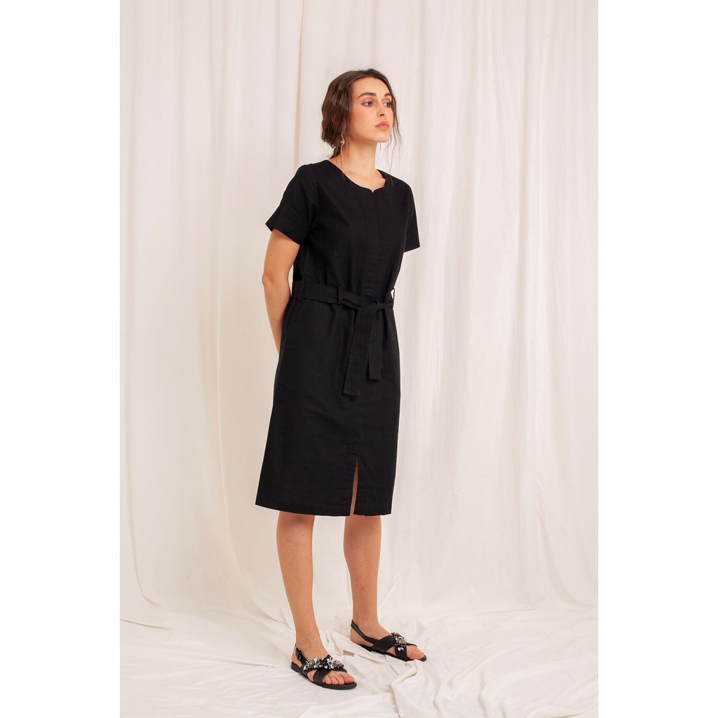 Flo Outer Dress Black