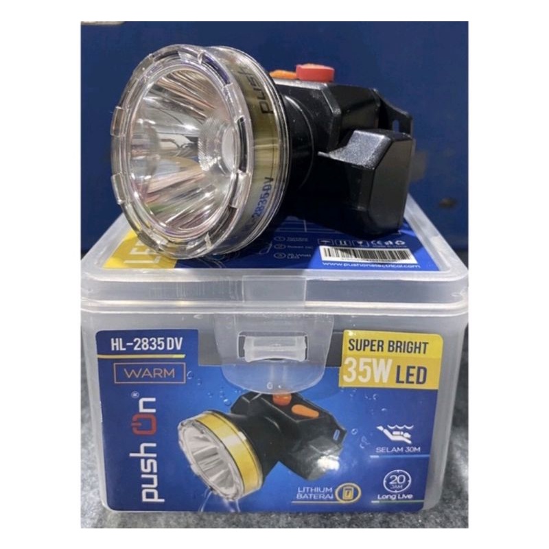 SENTER KEPALA  SELAM/DIVING 35 WATT