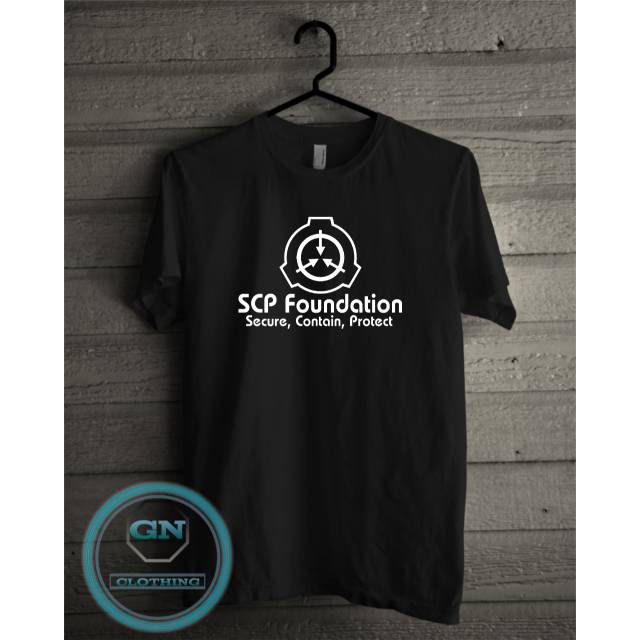 Kaos T-shirt SCP Foundation logo