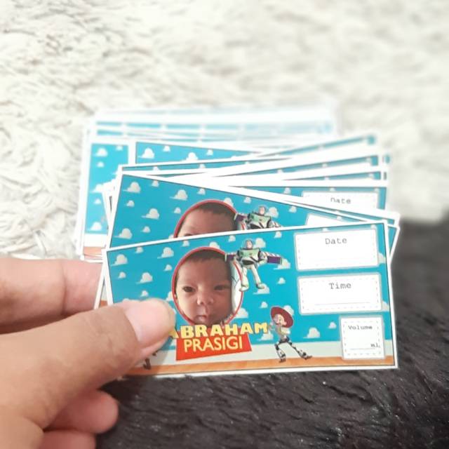 Stiker botol ASIP BKA