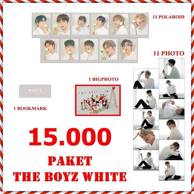 PAKET THE BOYZ WHITE