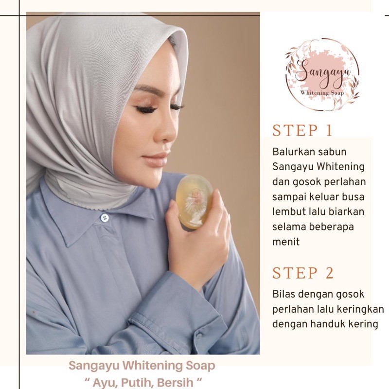 Sangayu Vit plus whitening soap