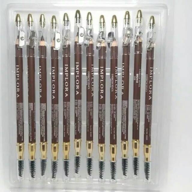 Pensil alis implora dan sikat