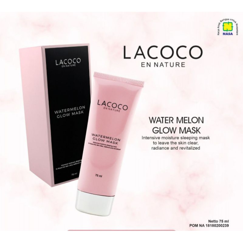 Lacoco Watermelon Glow Mask (75 ml)