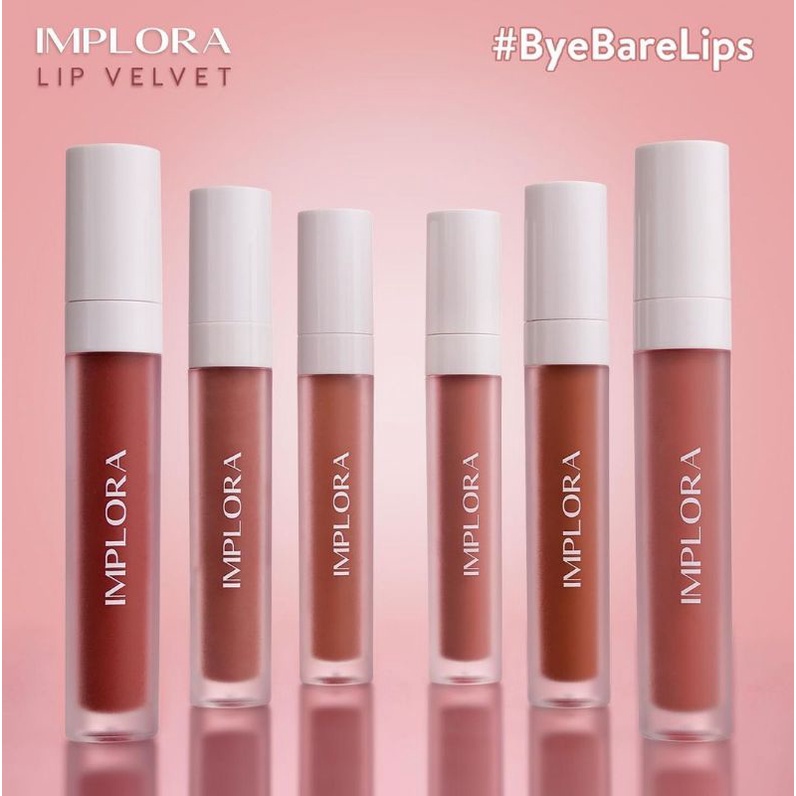 ❤ CRYSTAL ❤ IMPLORA LIP VELVET MATTE LIP CREAM