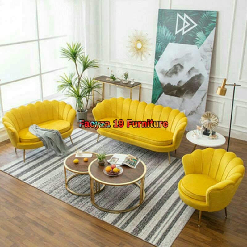 Set meja Table dan kursi sofa