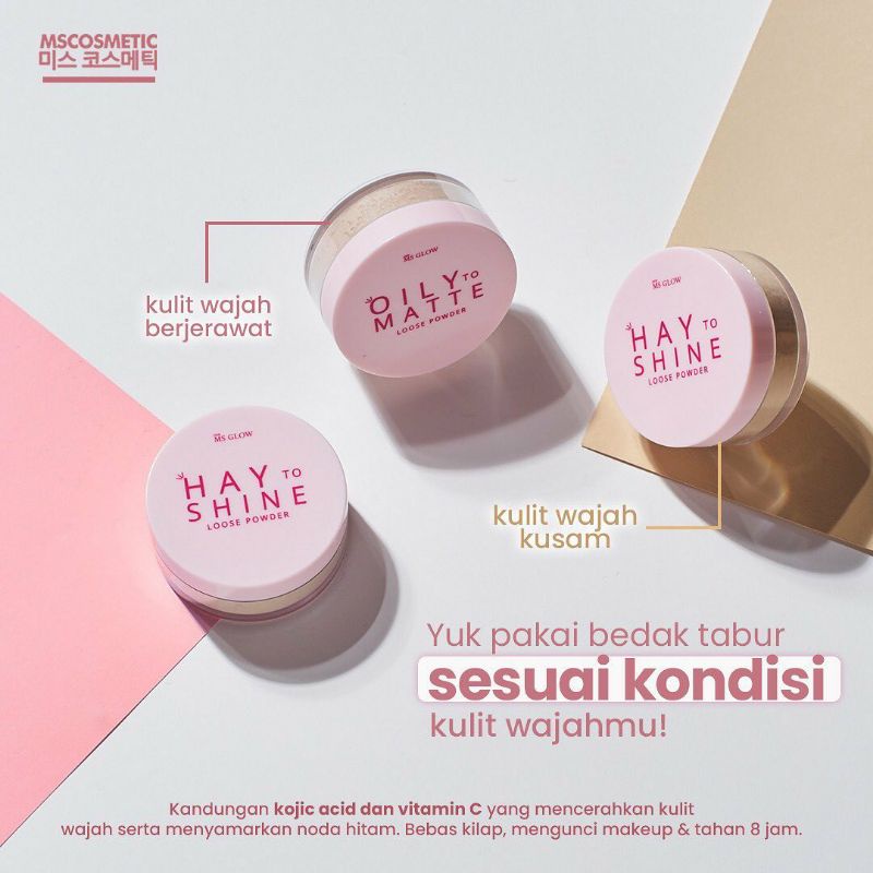 MSGLOW CUSSION LOOSE POWDER
