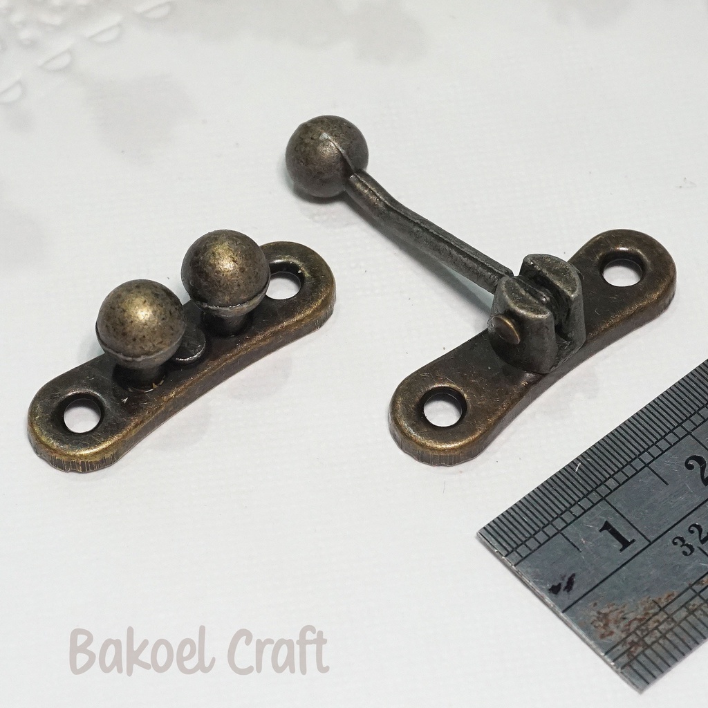 Gembok Mini Antik Dragonfly 3cm