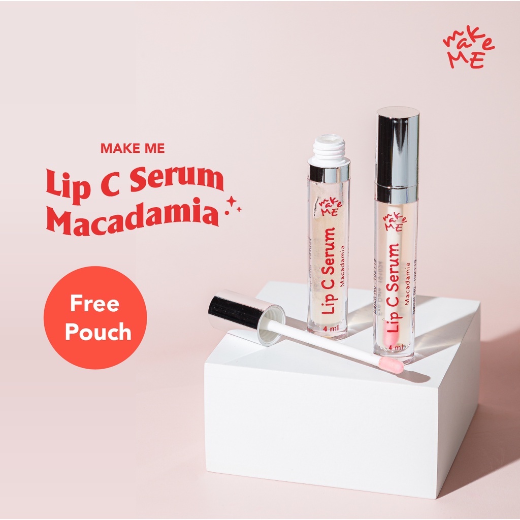 MakeME Lip C Serum Macadamia (Free Pouch)