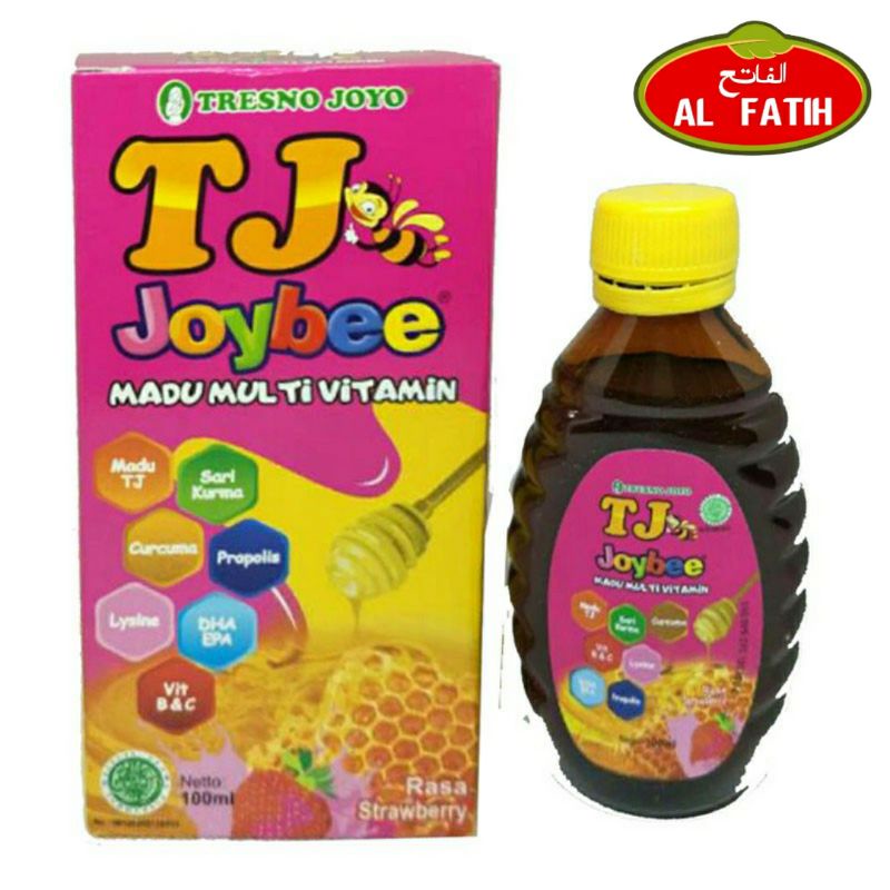 TJ JOYBEE madu multivitamin rasa strawbery
