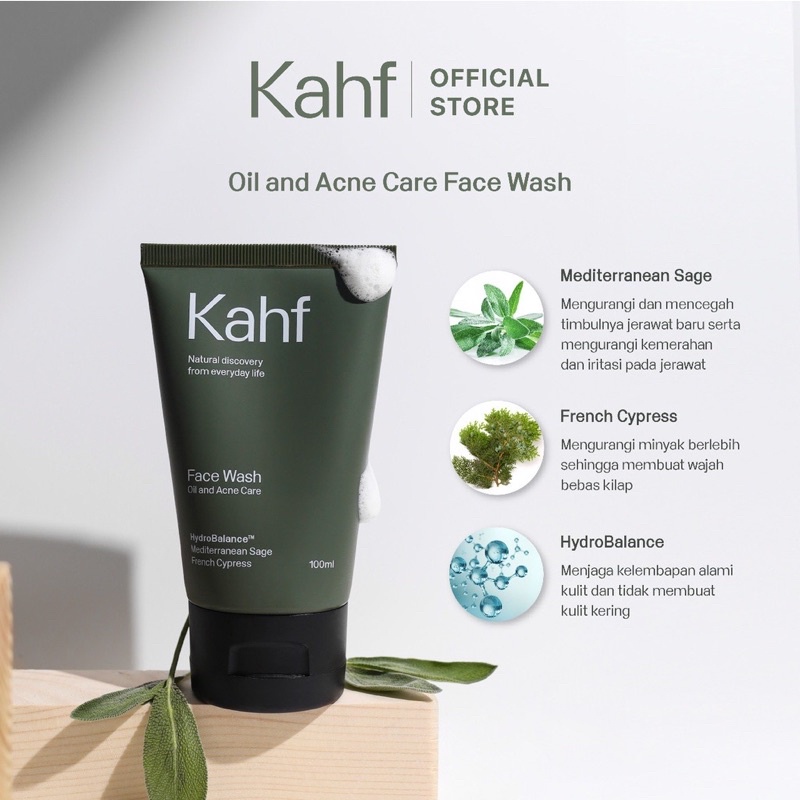 kahf facial foam