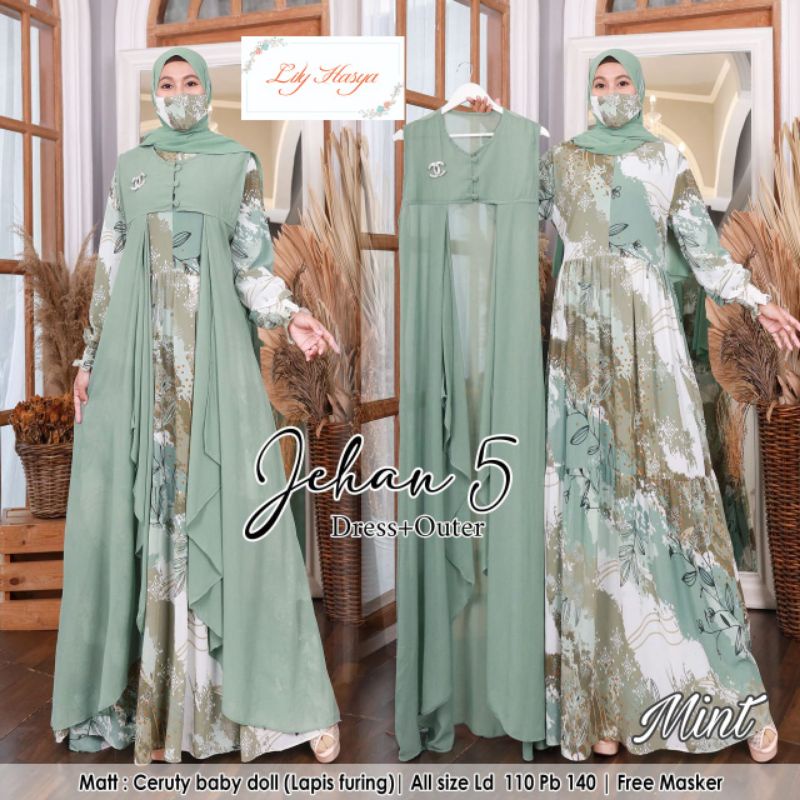 Maxy Dress with Outer Jehan
