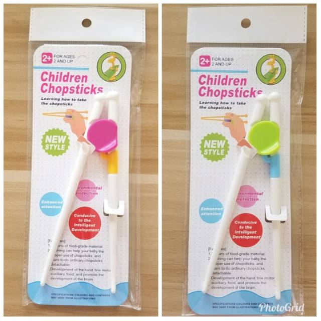 Children Learning Training Chopstick (Sumpit Anak)