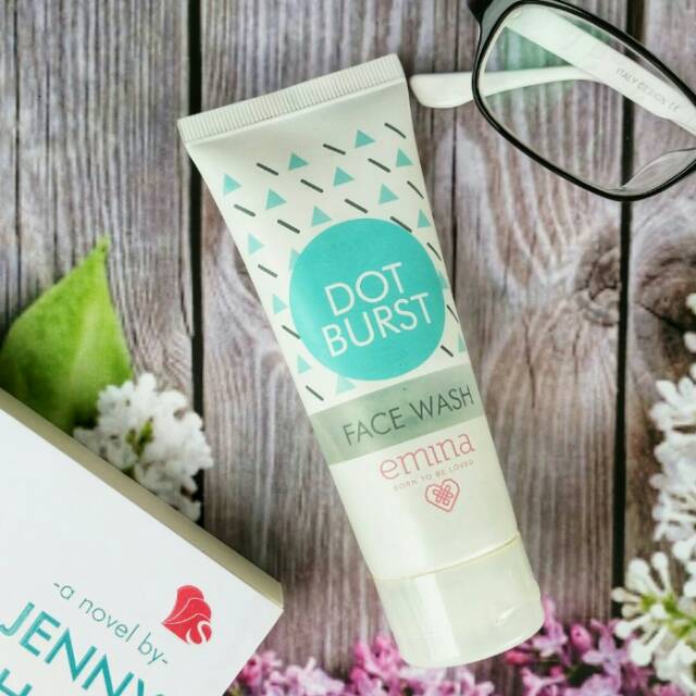Dot burst face wash