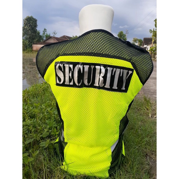 rompi security jaring