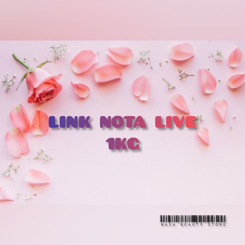 NOTA KHUSUS LIVE SHOPEE