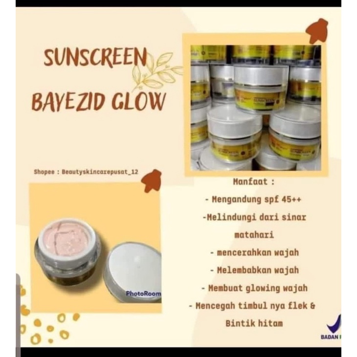 Sunscreen Bayezid Glow