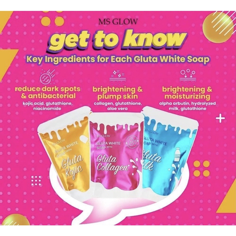 GLUTA SOAP MS GLOW