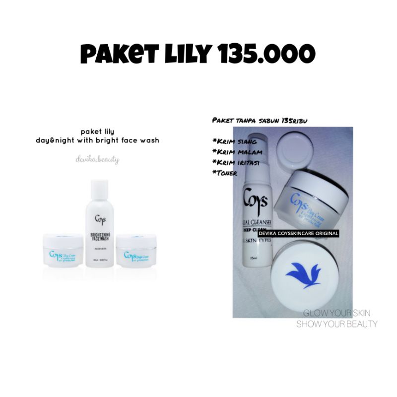 Paket lily coys