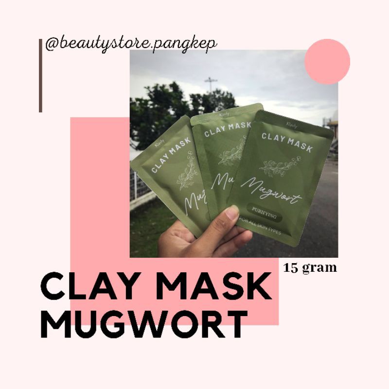 Clay mask mugwort