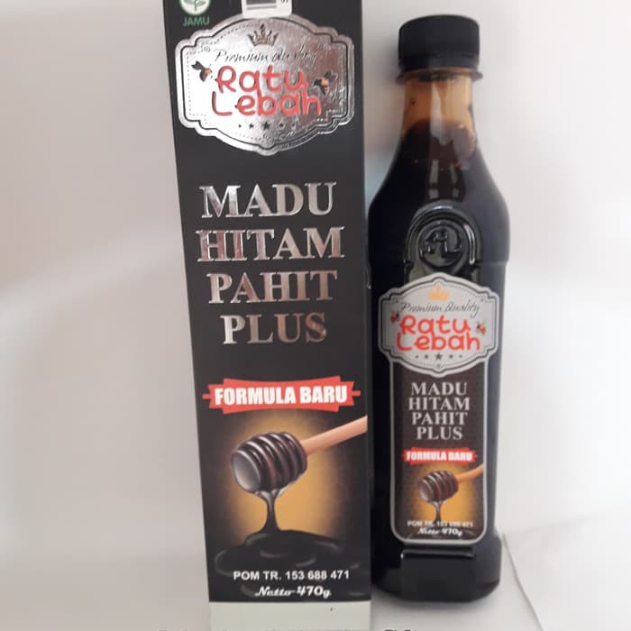 Madu Hitam Pahit Ratu Lebah Plus Plus Propolis